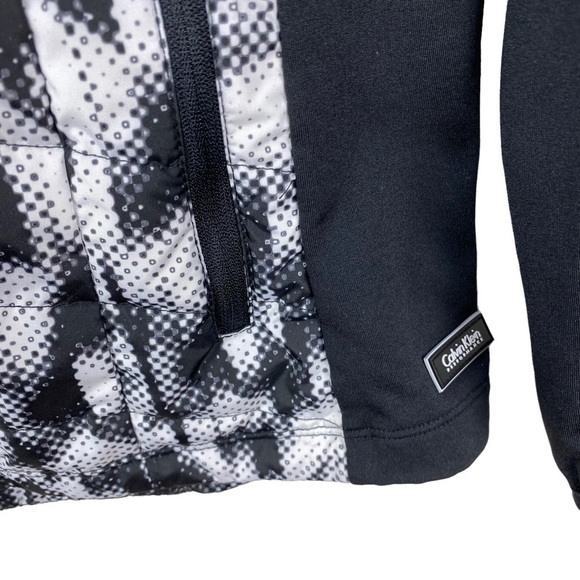 Calvin Klein Performance Jacket Duck Down Puffer Quick Dry Women’s Size S Black - Picture 4 of 12